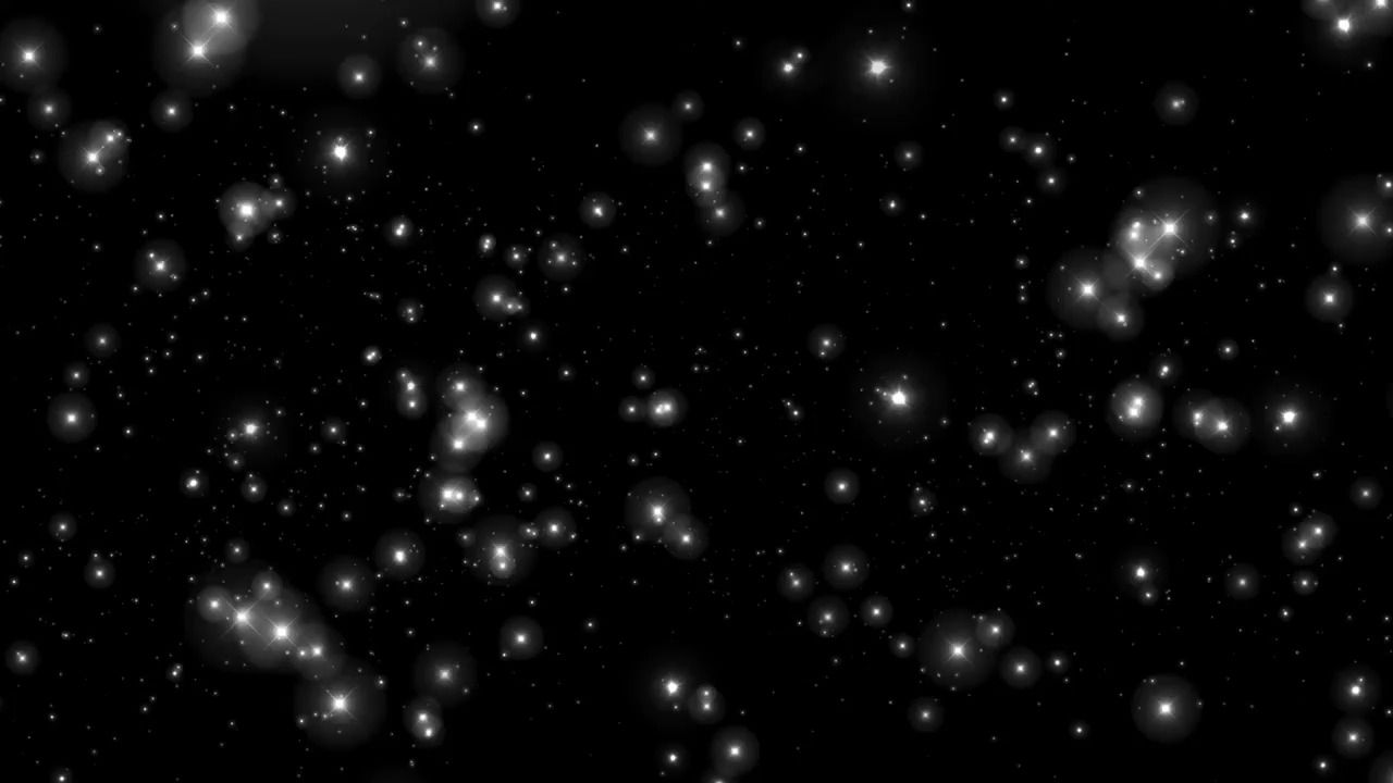 歌曲配乐 唯美梦幻满屏星光粒子太空穿梭宇宙星空星星闪耀璀璨星光