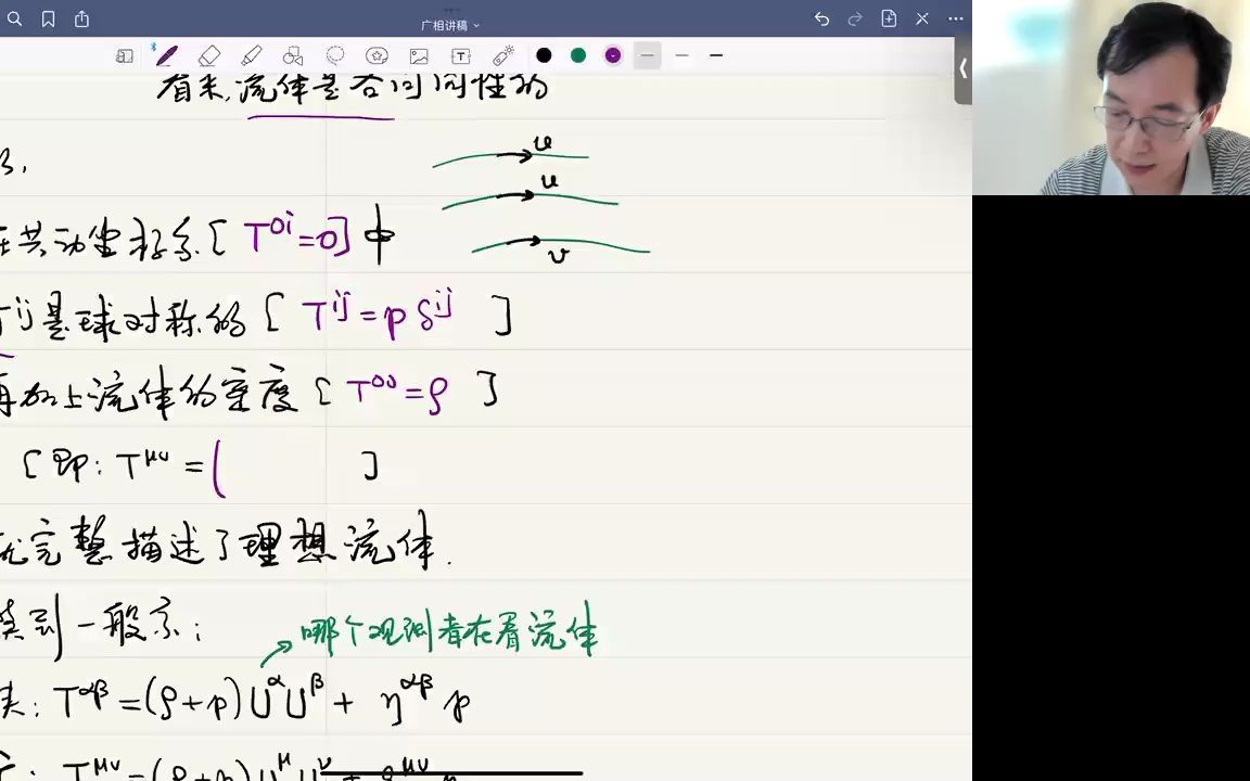 5.4.1 相对论理想流体哔哩哔哩bilibili