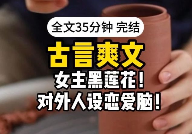 [图]【完结】古言权谋爽文：女主黑莲花，对外人设恋爱脑，步步为营