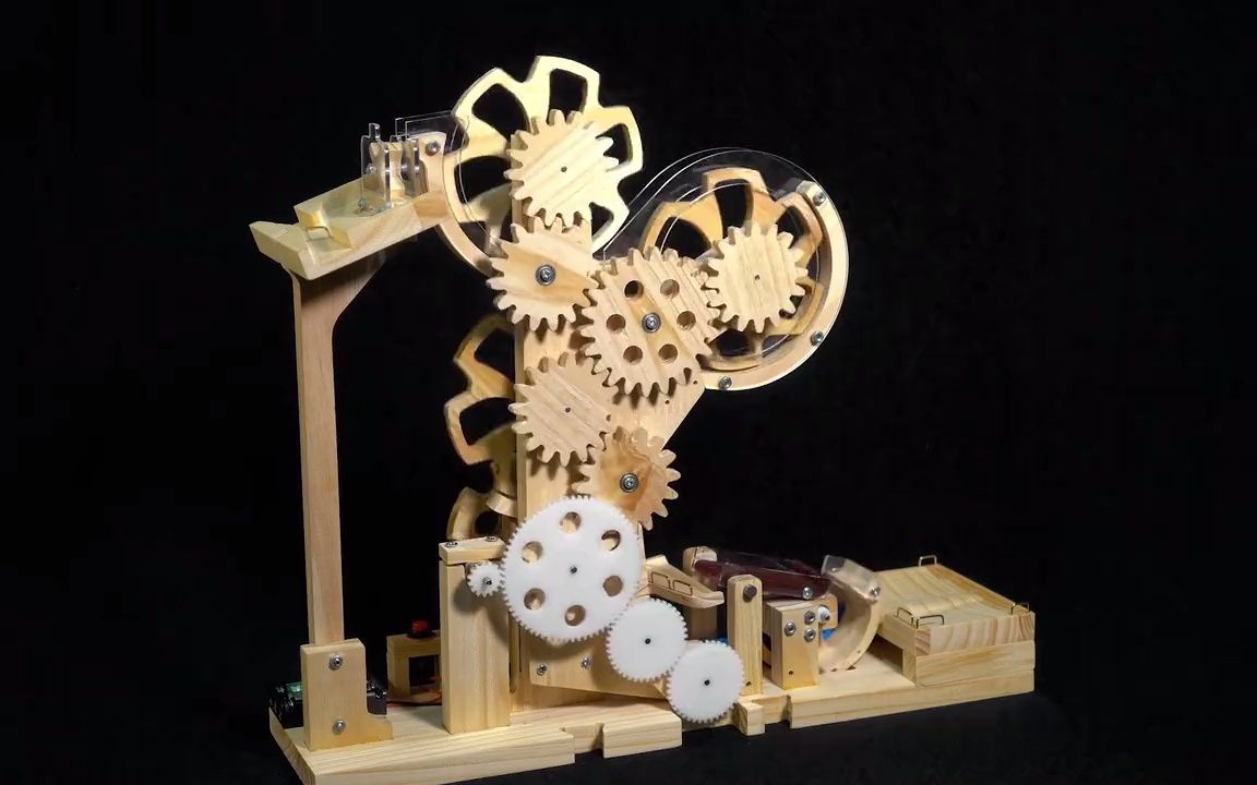 奇特的机械装置,我坐边上能看半天