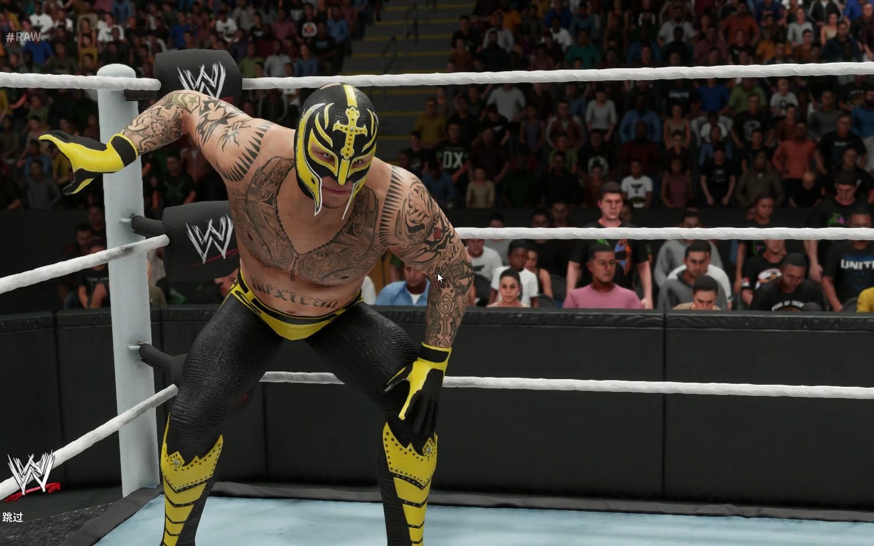 还记得wwe169的神秘人雷尔吗