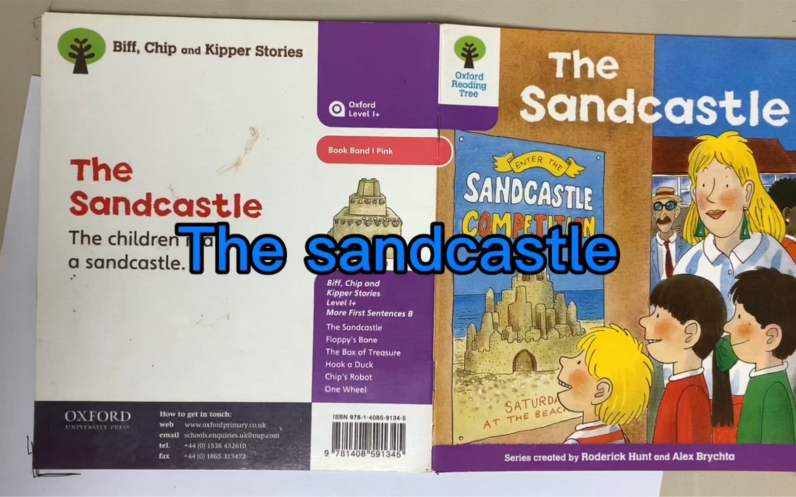 牛津树《the sandcastle》每天跟孩子一起阅读英文绘本.