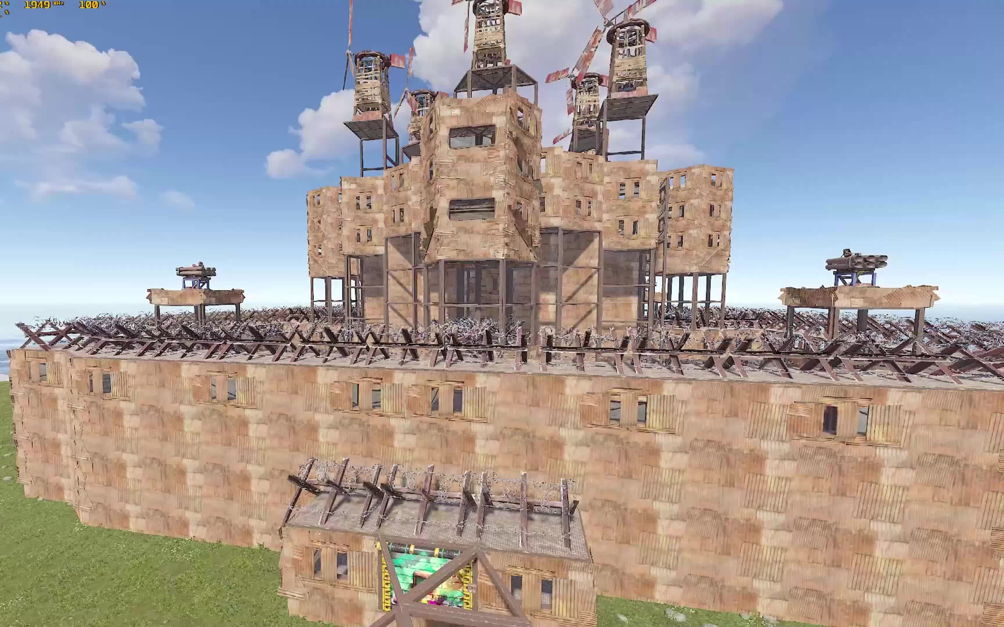 [rust]比较舒服的4x4建筑基地