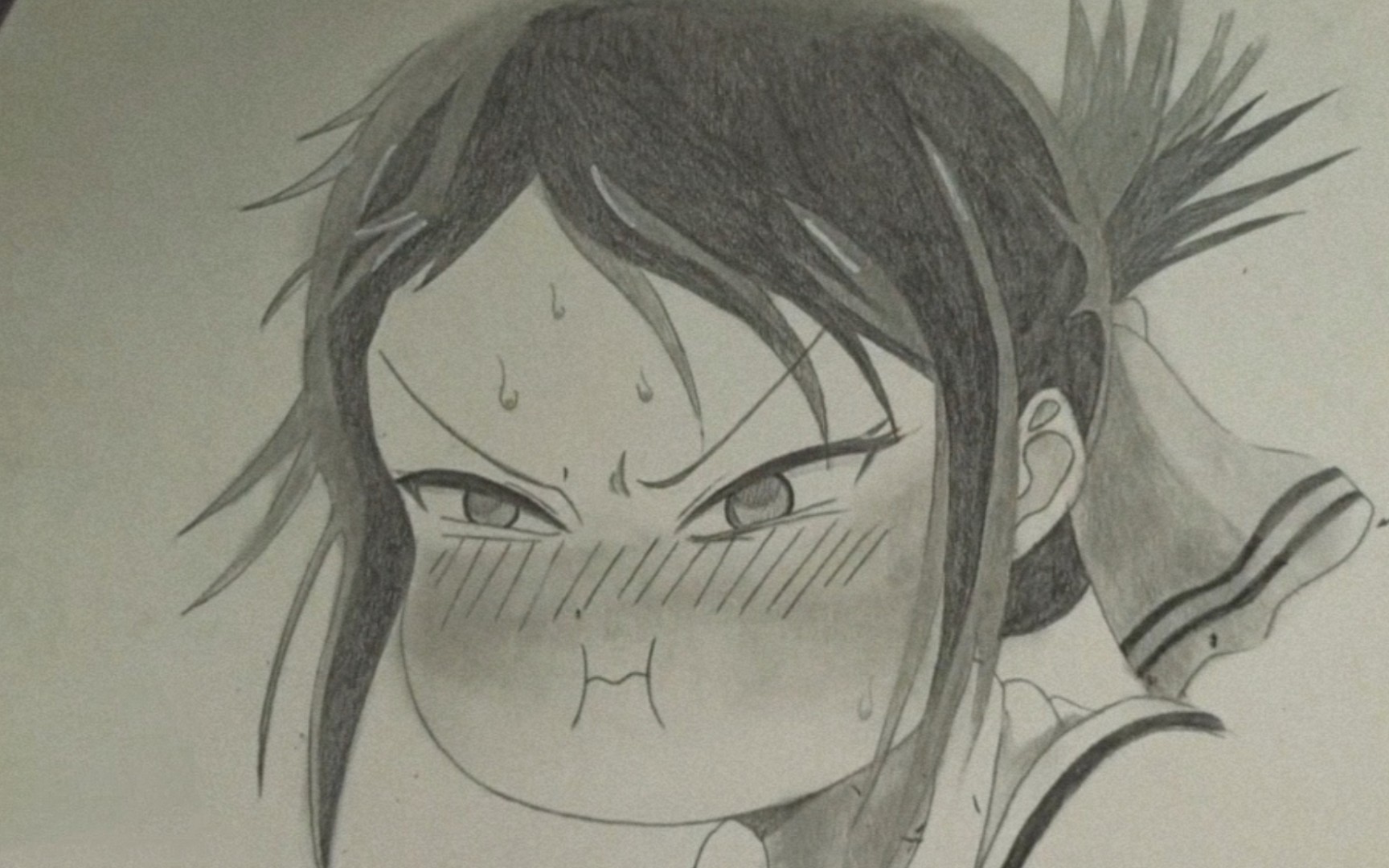 手绘摸鱼画个辉夜大小姐