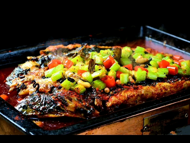 烤鱼制作3_哔哩哔哩 (゜-゜)つロ 干杯~-bilibili