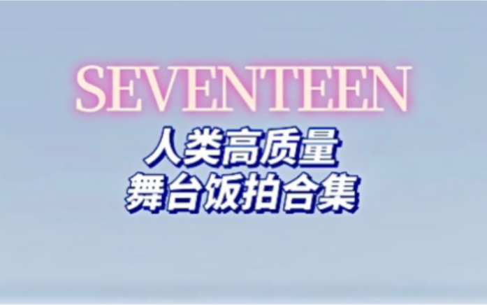 [图]【SEVENTEEN】十七的人类高质量绝美直拍舞台（随缘更新存档）