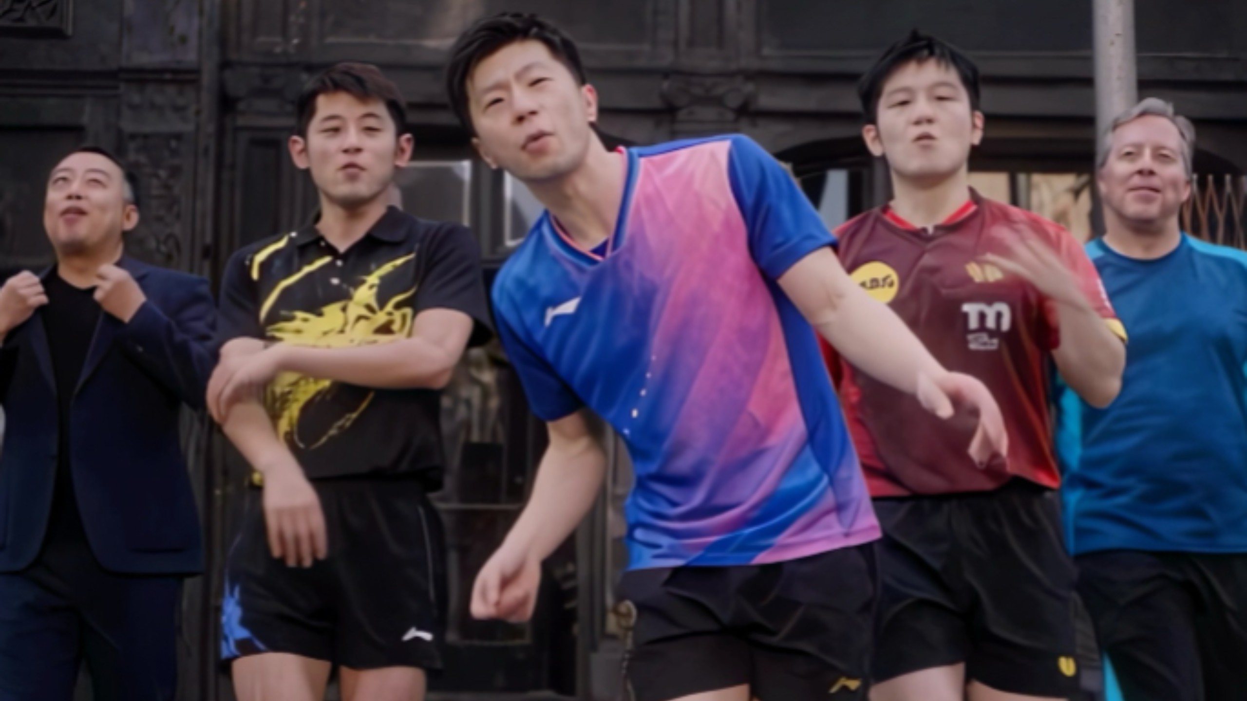 乒坛大满贯们激情演唱《Uptown Funk》