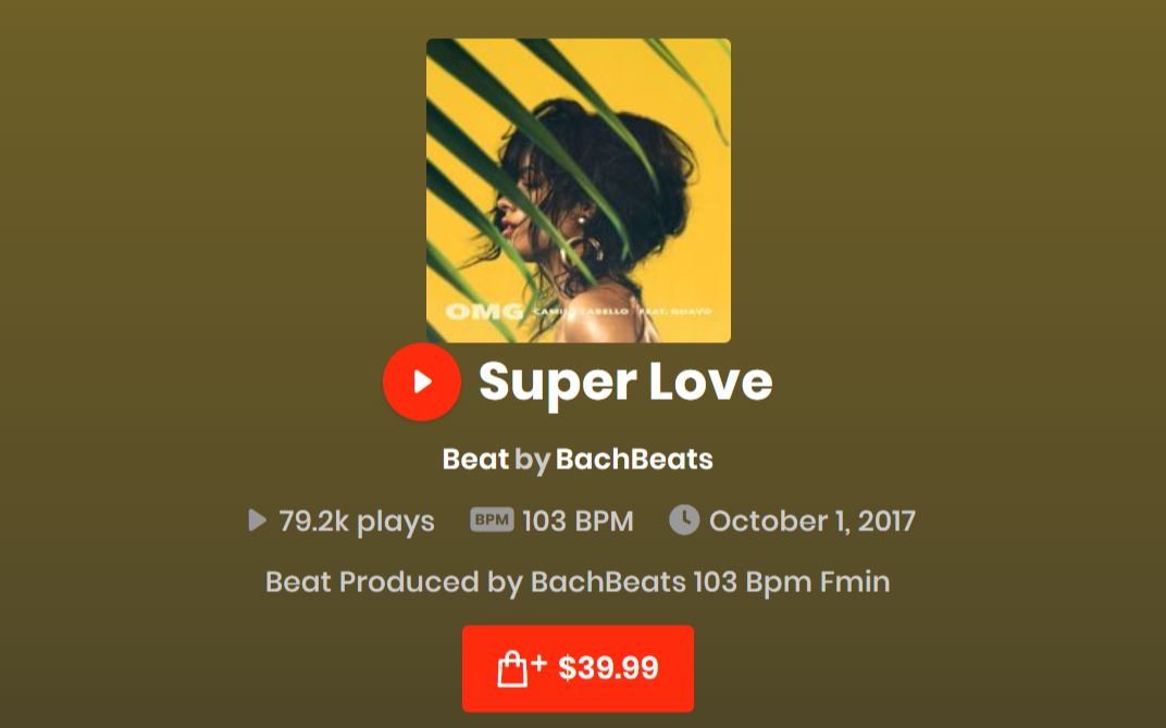 [图]《出山》原版伴奏Super Love BeatbyBachBeats