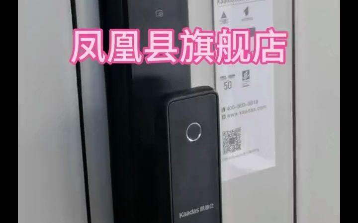 凯迪仕智能锁 指纹锁 智能锁 凤凰古城 同城