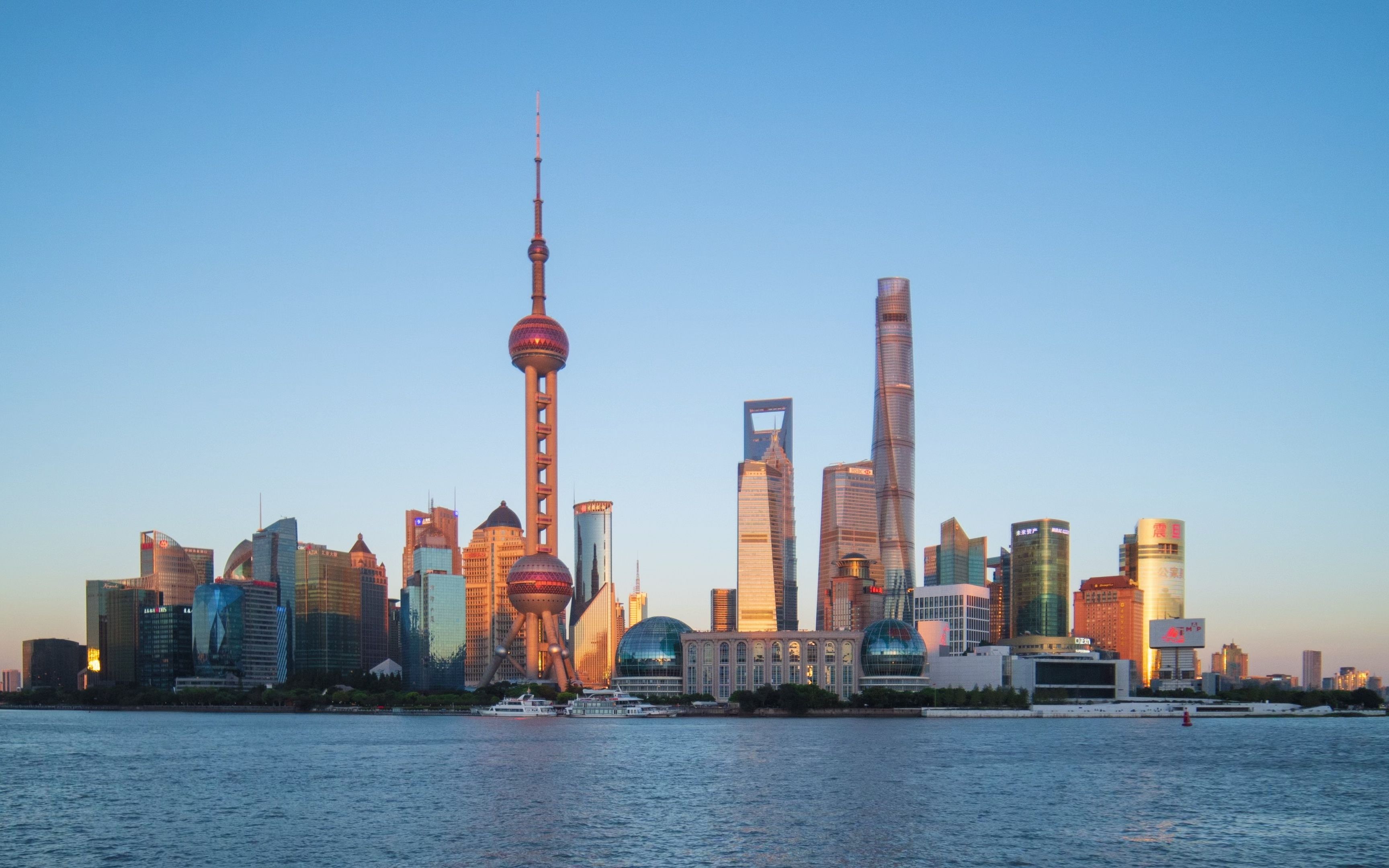 【延时摄影】日转夜记录|上海陆家嘴 220804_哔哩哔哩_bilibili