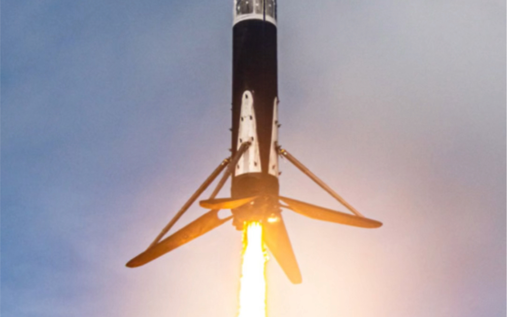 一镜到底沉浸式欣赏重型猎鹰火箭回收画面