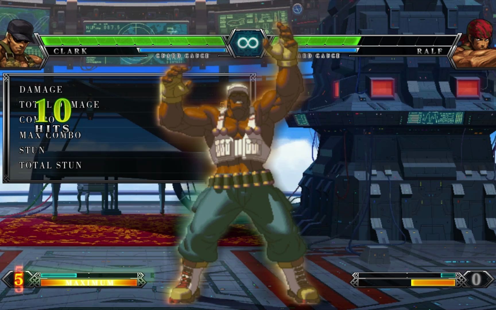 拳皇13克拉克简单五气十割