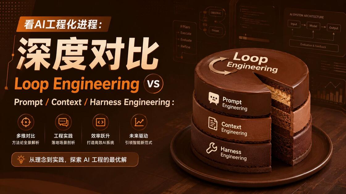深度对比Loop Engineering vs Prompt / Context / Harness Engineering:是创新还是营销 ...