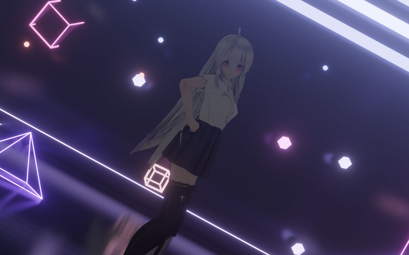 [图]【MMD/4K/布料】弱音 💃酒醉的蝴蝶🦋