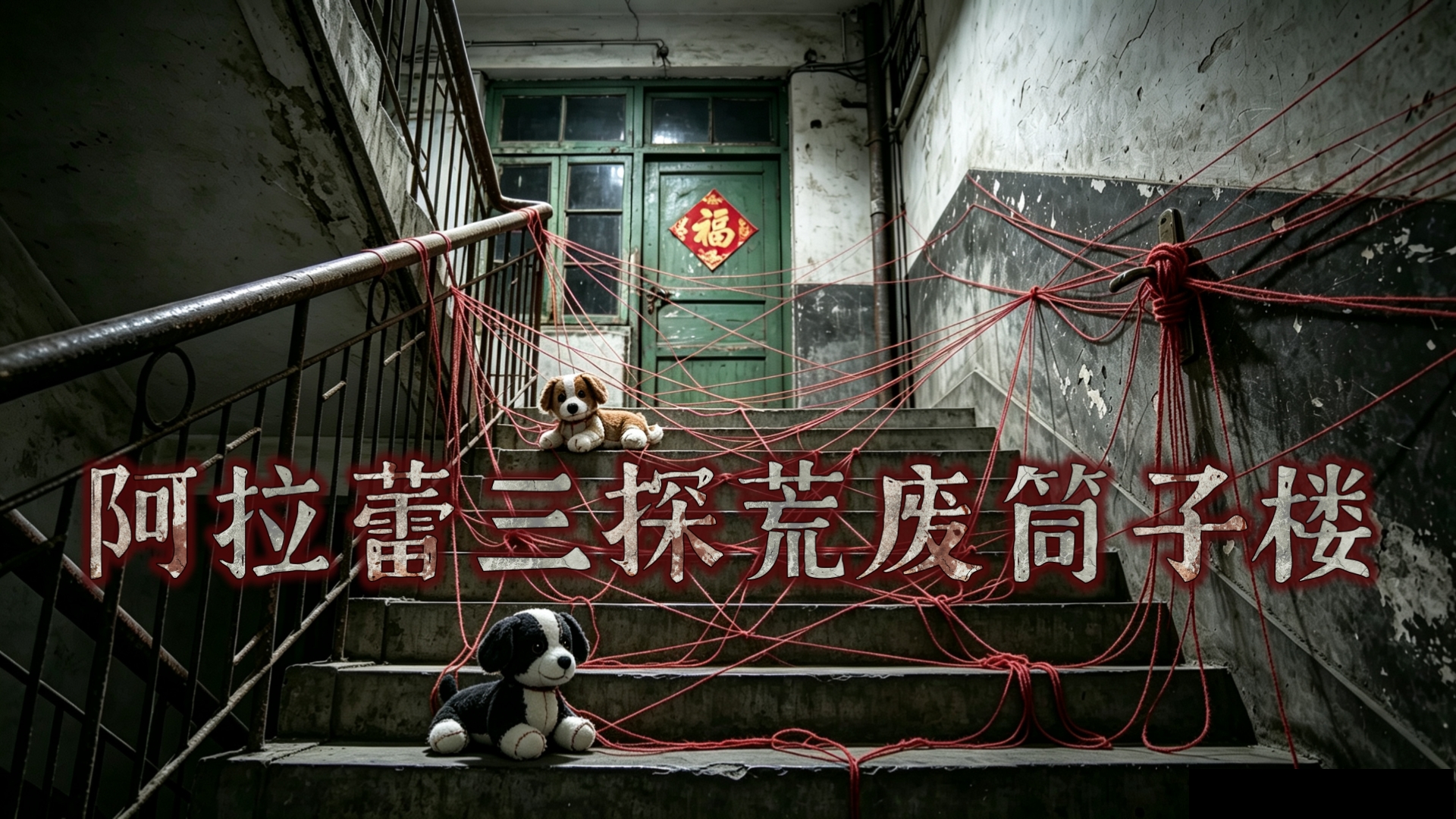 【探险阿拉蕾/完整版】时隔三年再次梦回千禧年！阿蕾午夜只身三探荒废筒子楼，曾经道谢的小女孩是否还逗留在此？