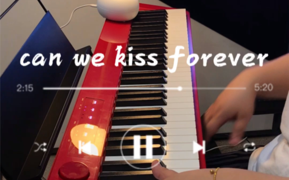 [图]卡西欧弹奏｜can we kiss forever