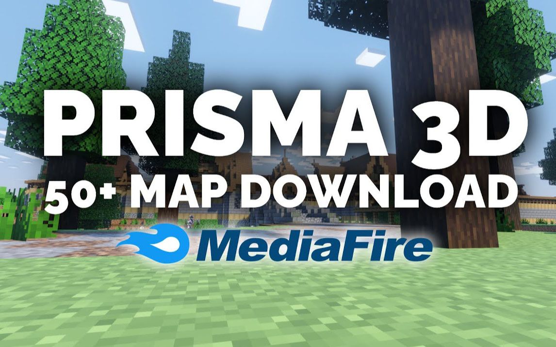 Map Prisma 3D minecraft 50+ Map 免费下载(看简介使用)哔哩哔哩bilibili