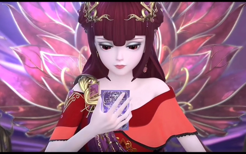 [叶罗丽]塔罗牌自动保护齐娜,薇夫人薇楚箬只好表明身份