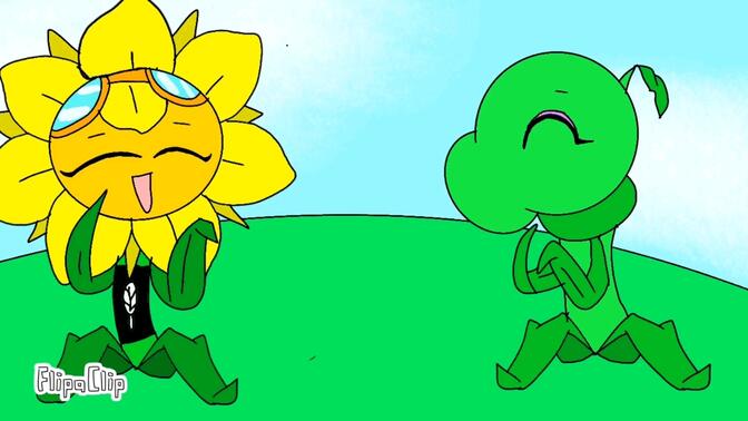 绿影侠和耀斑花的小剧场