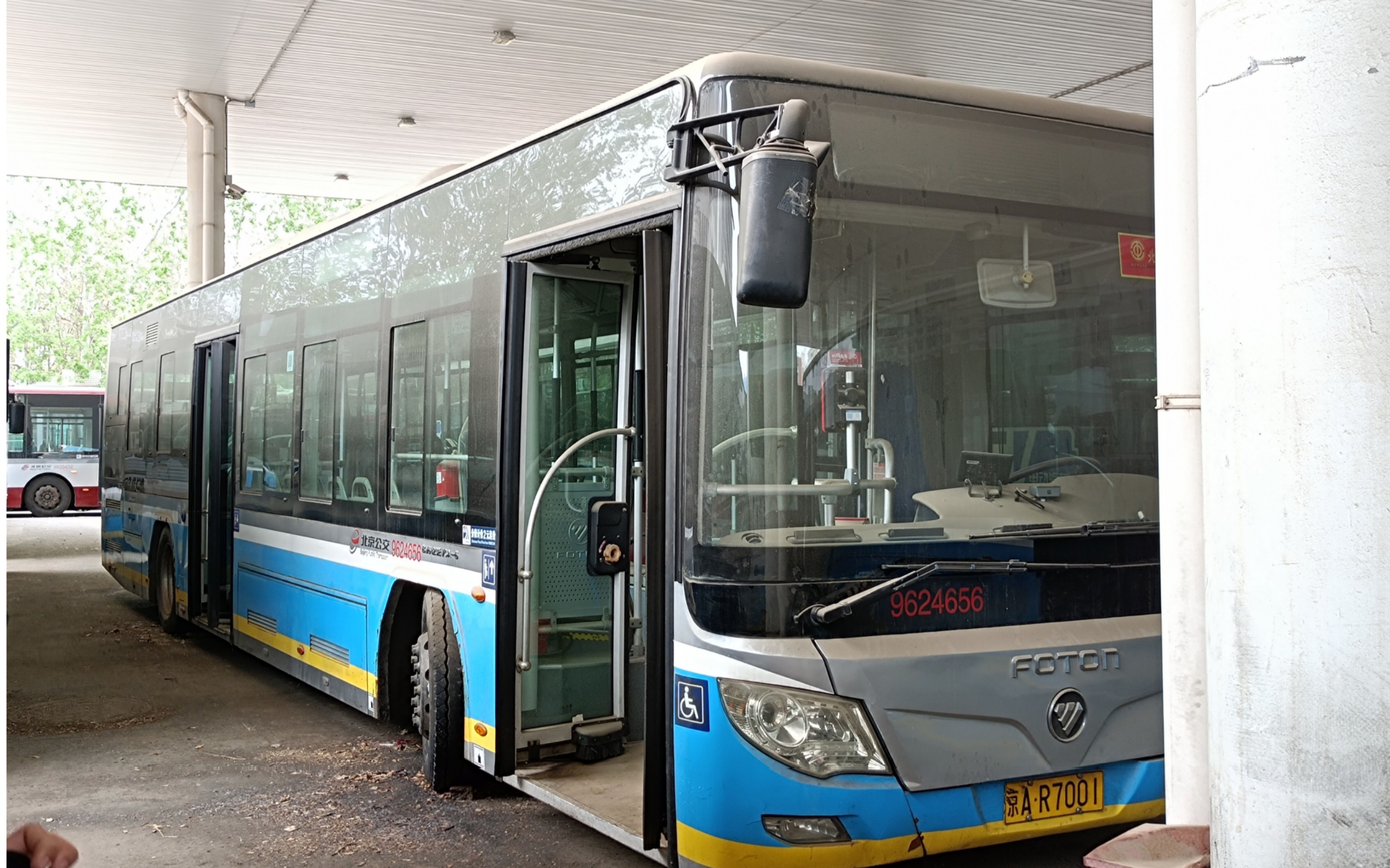 9 北京试验车bj6123evca-6在电车阜外保修厂大修保养_哔哩哔哩_bili