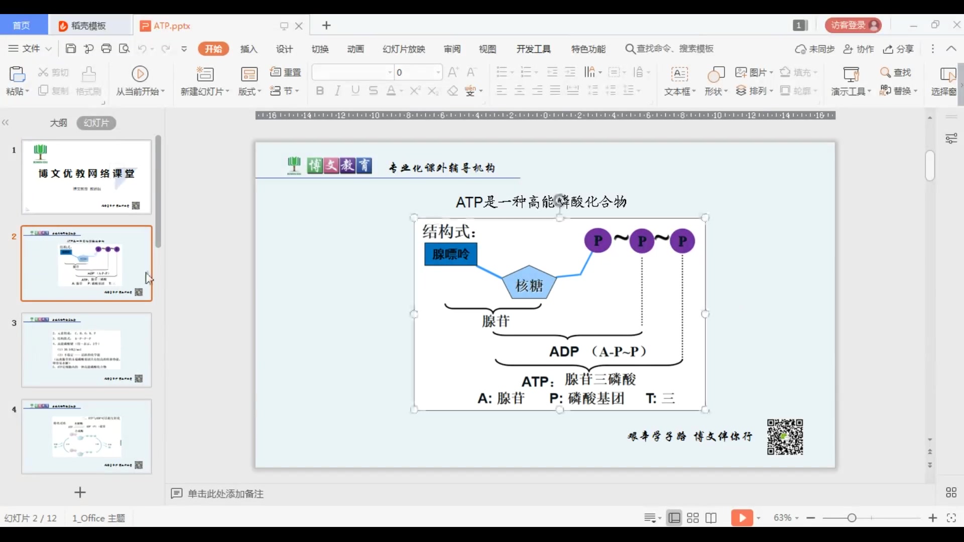 【高中生物】必修一第五章ATP盖娜哔哩哔哩bilibili