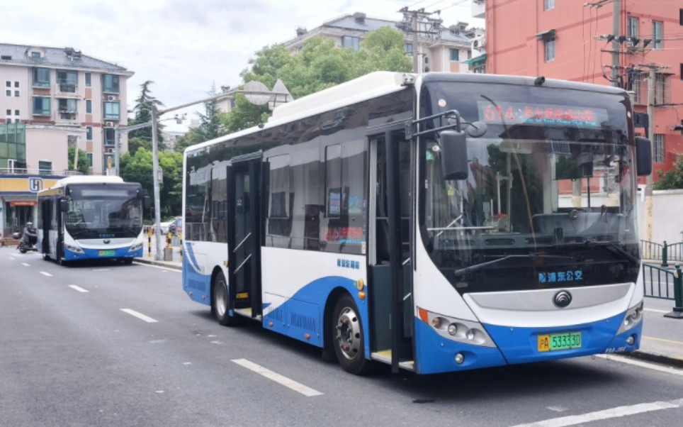 (浦东杨高)上海614路公交车全程(莲安西路成山路→浦建路东方路)