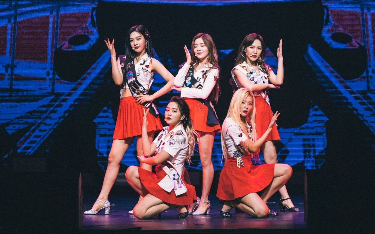 red velvet 演唱会舞台安利 rv 红贝贝