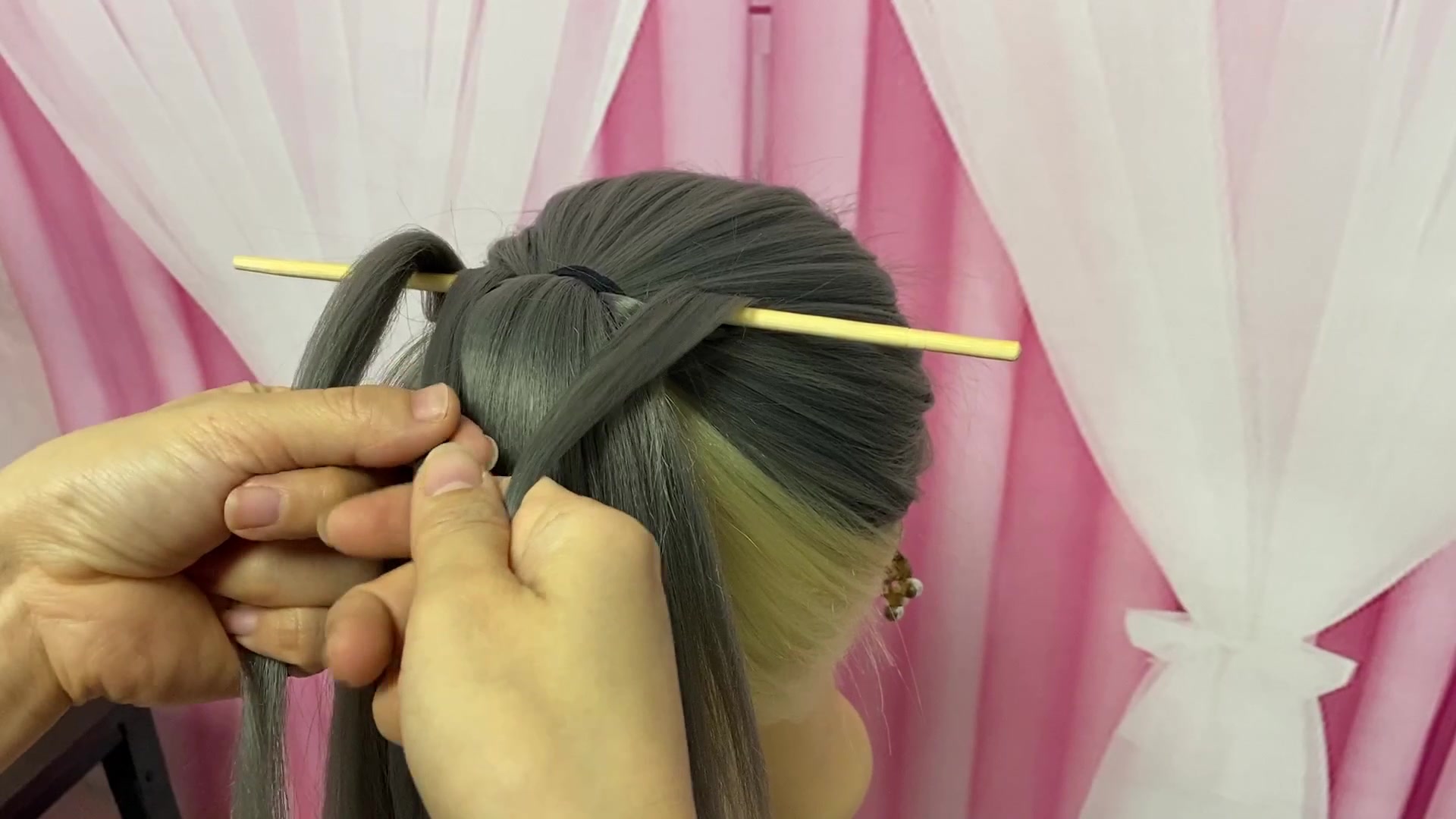 什么一次性筷子还可以用来扎头发扎了才知道这么好用