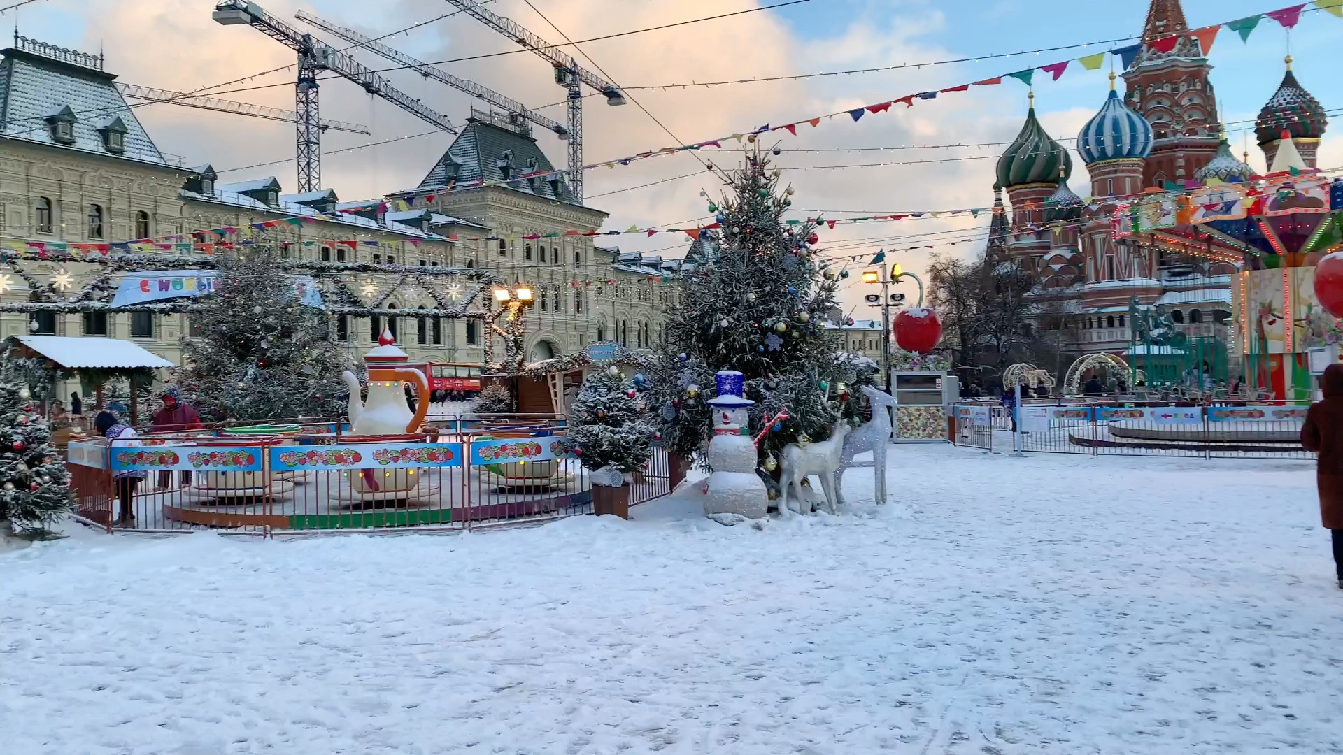 [图]【俄罗斯】冬天的莫斯科红场 красная площадь