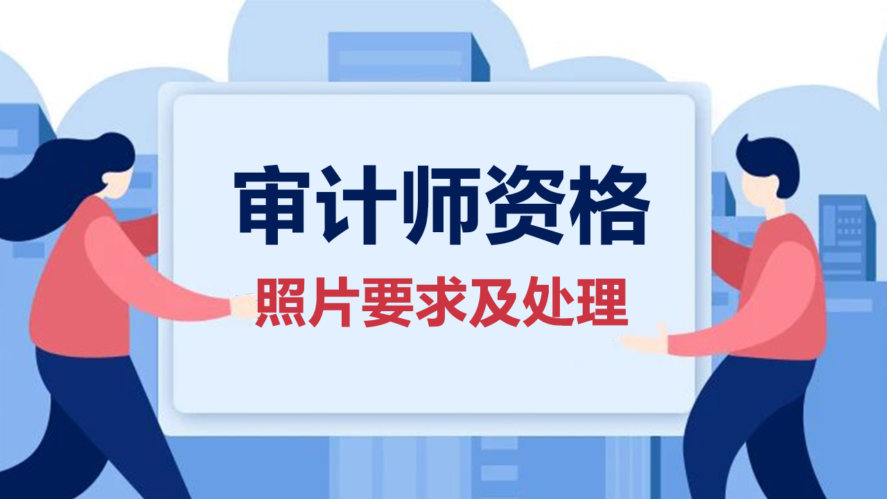 审计师专技资格报名照片要求及在线制作方法哔哩哔哩bilibili