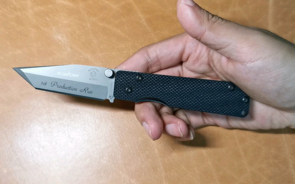 面具男说刀--buck 881 强壮的小坦克 情怀 折刀 战术折刀 巴克 挺进者