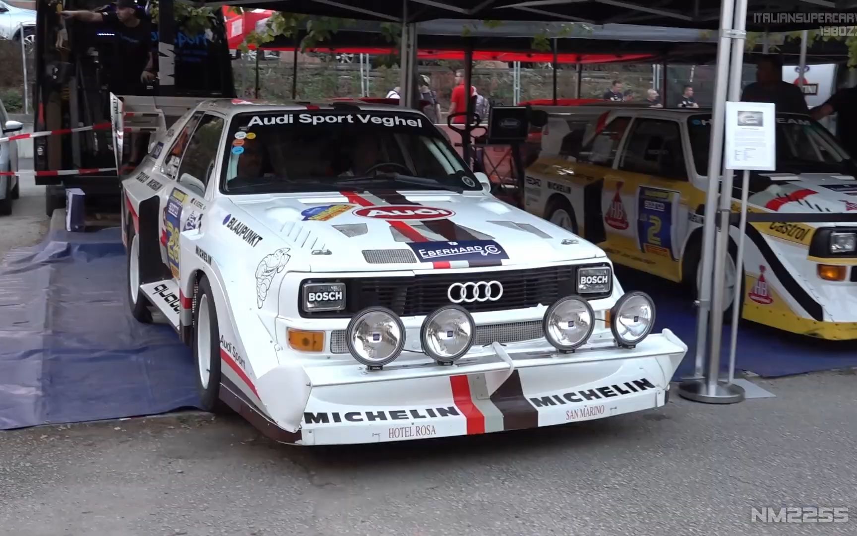 veghel 打造的奥迪 quattro s1 e2 pikes peak | 600hp  拉力怪物