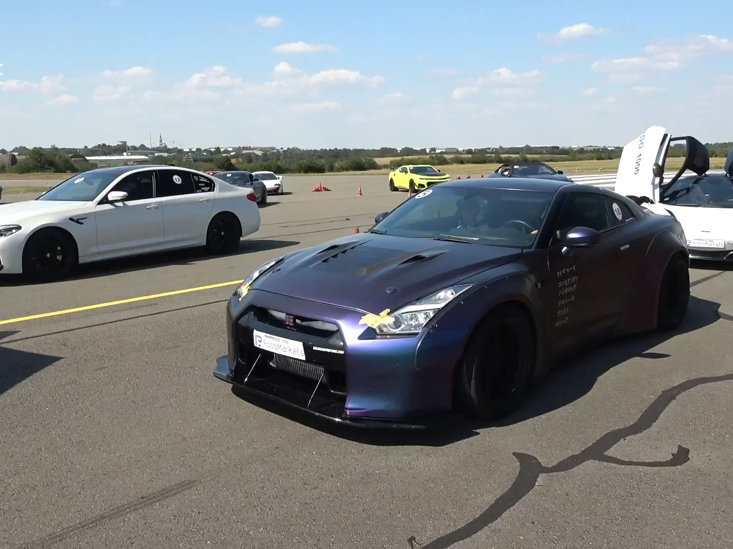 600hp 宝马 m5 f90 vs 960hp liberty walk 日产 gt-r r35 | 直线加速