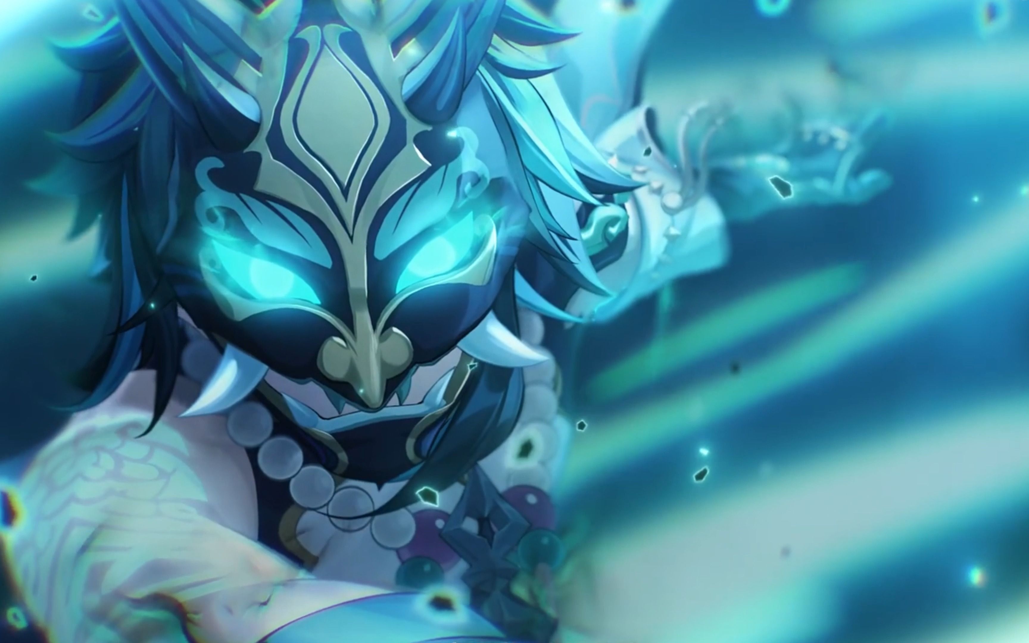 【原神】三眼五显仙人,魈,听召,前来守护.