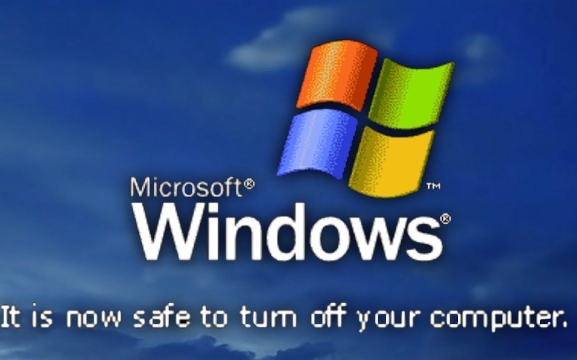 【搬运】启用 windows xp 的"关机完成"屏幕!