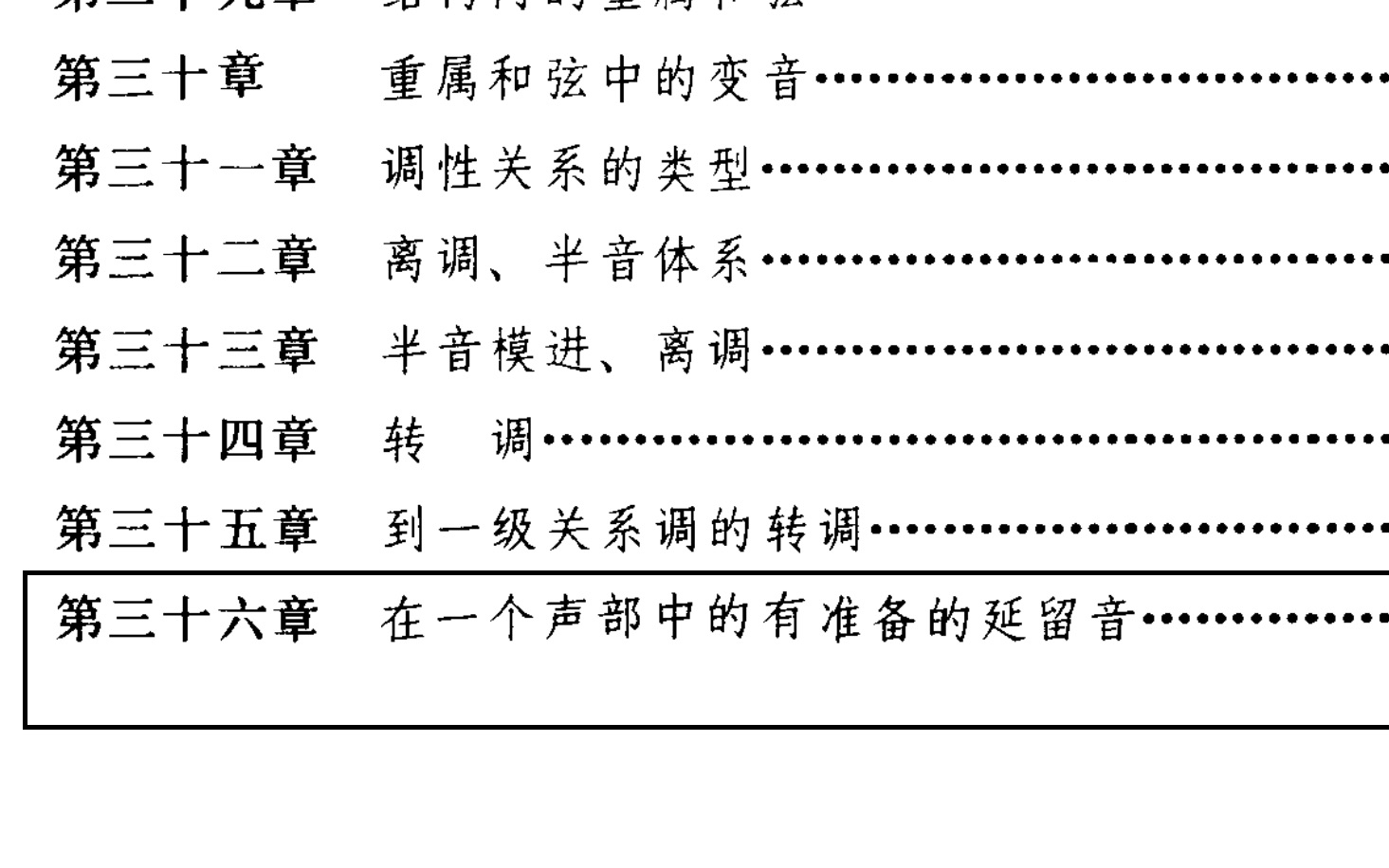 [图]斯波索宾《和声学教程》No.36章知识讲解—延留音