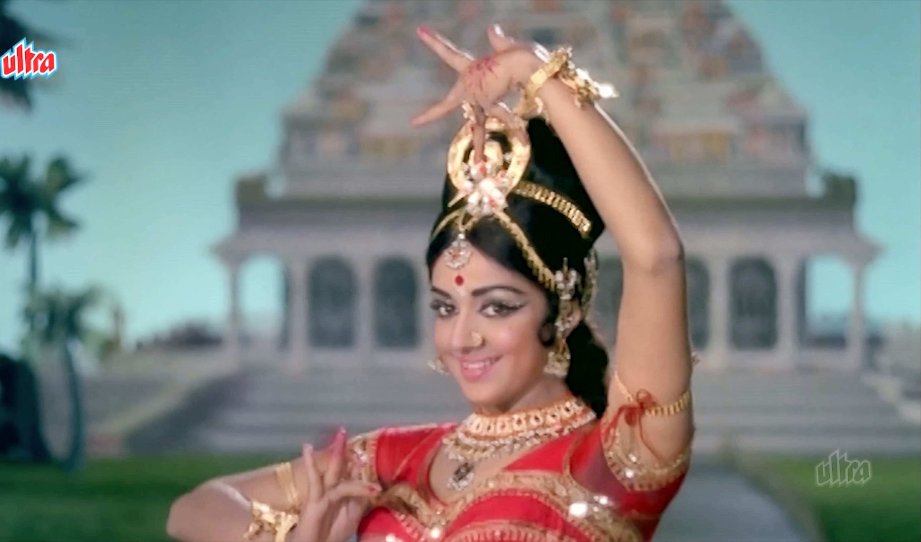 最美的脸 最甜的婆罗多-红衣舞姬hema malini