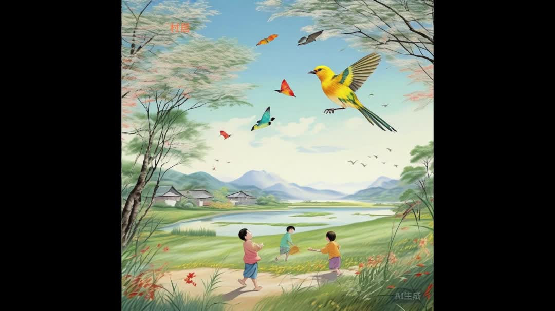 小学必背古诗6——村居