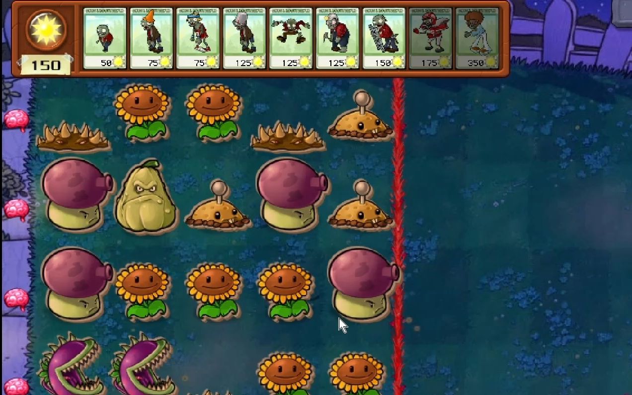 植物大战僵尸僵尸公敌无尽模式1-10关思路讲解_植物大战僵尸1