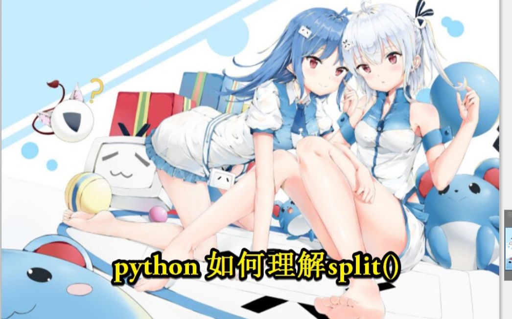 python 如何理解split()哔哩哔哩bilibili