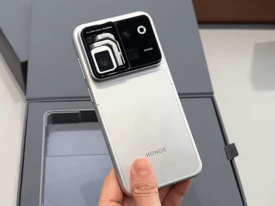 荣耀Robot Phone 钛合金灵巧云台 YOYO机器人模式 ARRI电影 AI 影像 全球首款机器人手机 星轨银 12GB+512GB 官方标配封面
