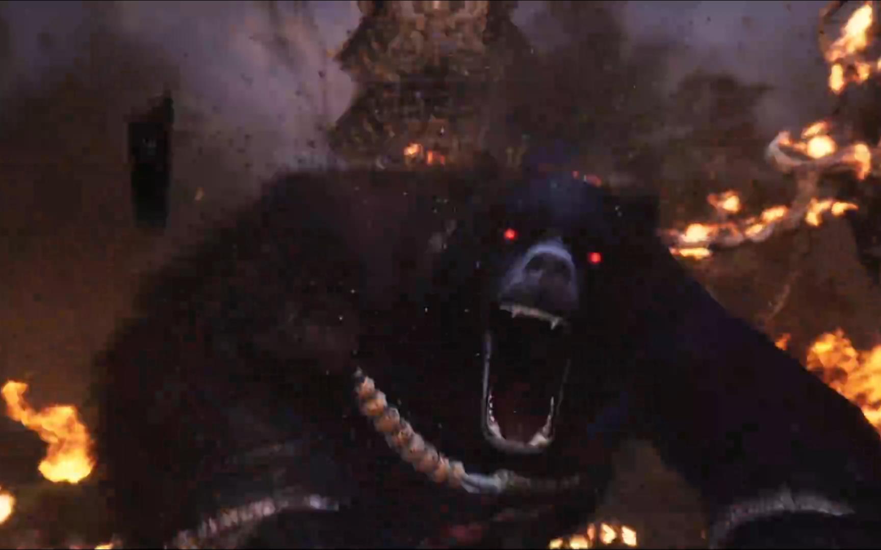 毛多弱火,指猴子-黑风怪熊形态全伤