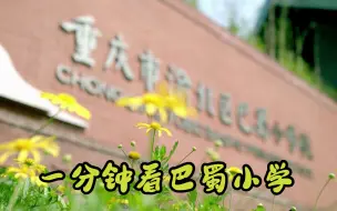 Download Video: 【一分钟看】重庆渝北巴蜀小学（第一期）