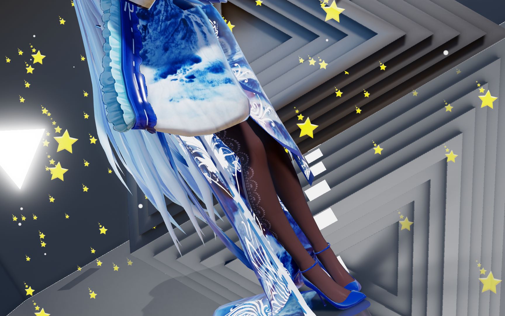 [图]「星尘MMD」Tda Kimono Canary Stardust-桃园恋歌