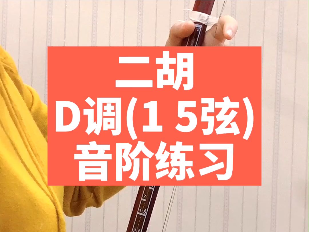 音阶练习 颂音坊二胡教学