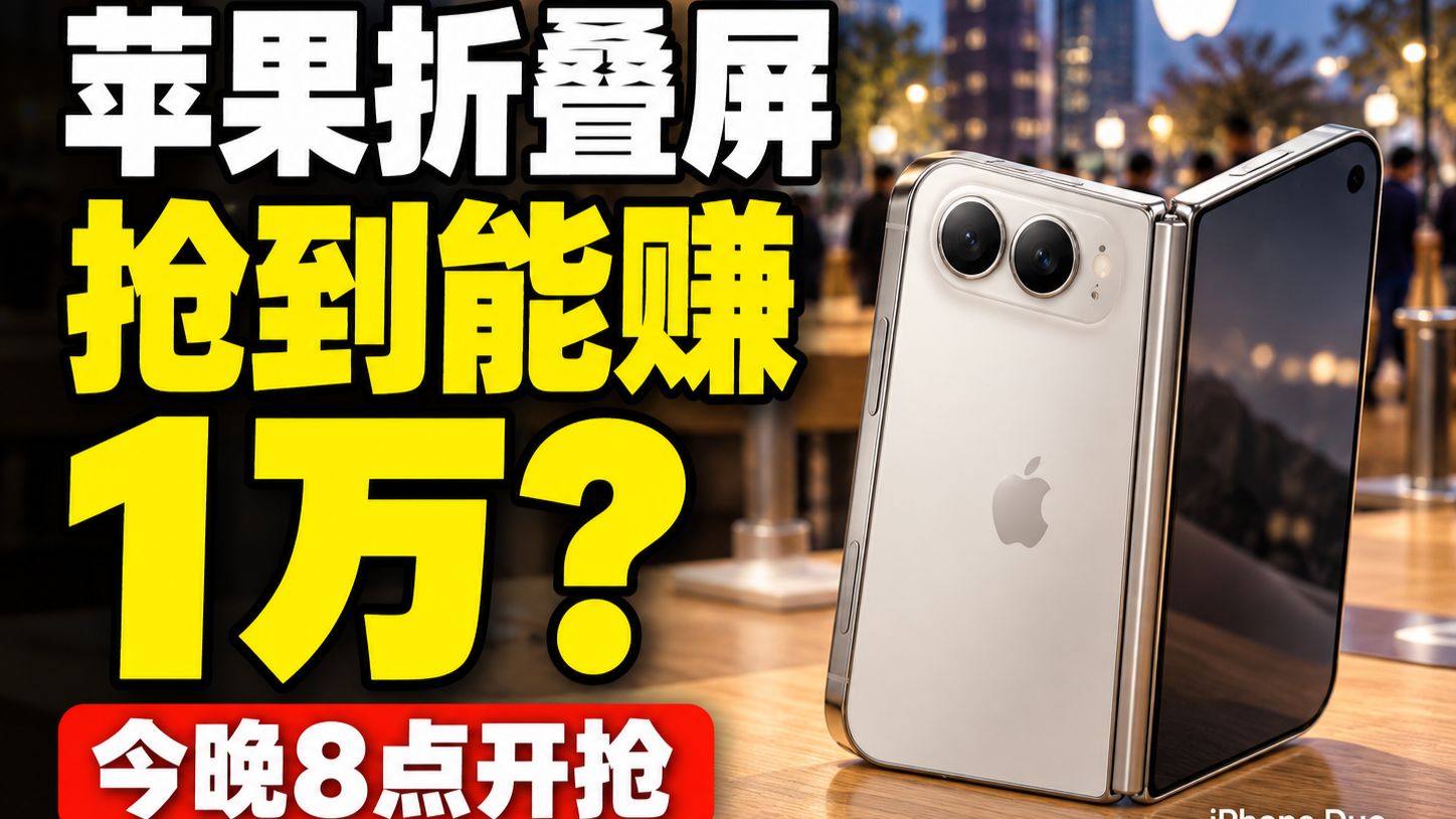 今晚8点！别忘了抢iPhoneDuo！