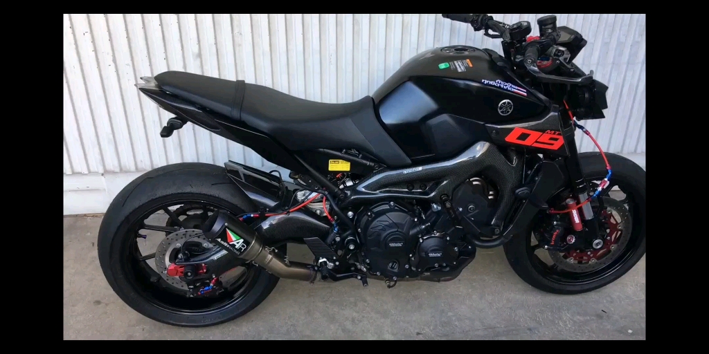 雅马哈mt-09改装ar排气声浪表现