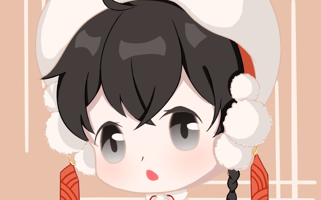 【食物语/汤圆】【板绘练习】一个q版大头~_哔哩哔哩 (゜-゜)つロ