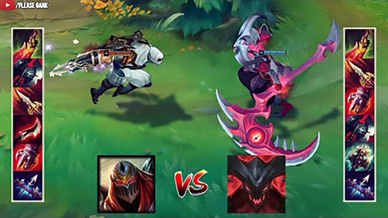 lol:神装凯隐vs神装劫,哪个英雄更强?