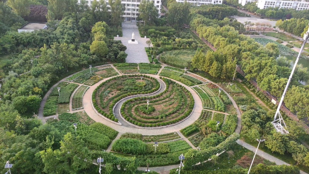 南阳理工学院 鸟瞰图图片